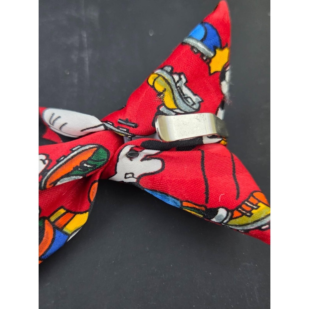 NICE! Vintage Youth Mickey Balancine Inc Polyester Clip-On Soccer Neck Tie 14" - Picture 4 of 6